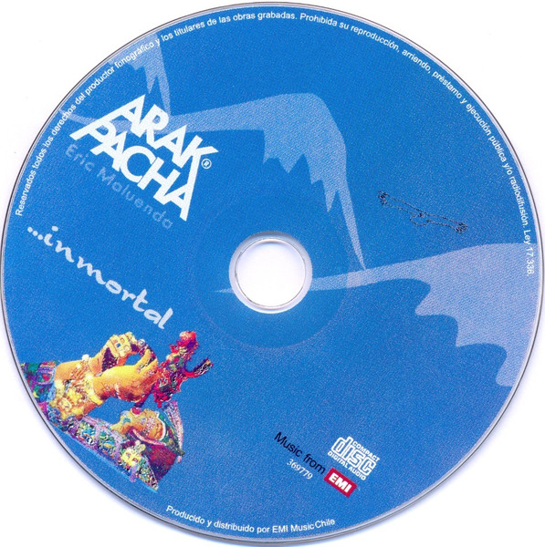 Arak Pacha inmortal 2006 CD Discogs