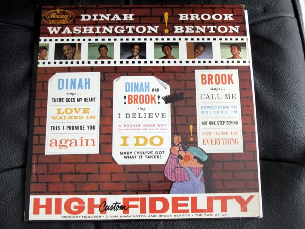 Dinah Washington And Brook Benton – The Two Of Us (1960, Vinyl