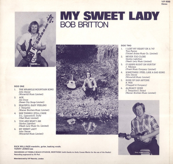 lataa albumi Bob Britton - My Sweet Lady