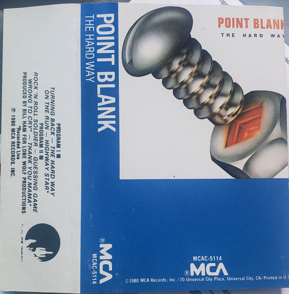 Point Blank – The Hard Way (1980, Vinyl) - Discogs