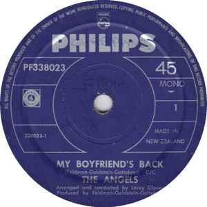 The Angels (3) - My Boyfriend's Back album cover