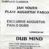 Augustus Pablo - Dub Mind - Jah Youth Plays Augustus Pablo