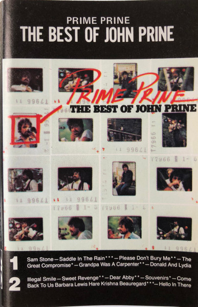 John Prine – Prime Prine - The Best Of John Prine (1976, Cassette