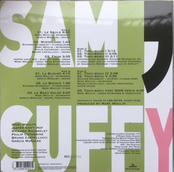 Marc Moulin - Sam' Suffy / 2xLP, Album, RE, RM, Ltd, Num