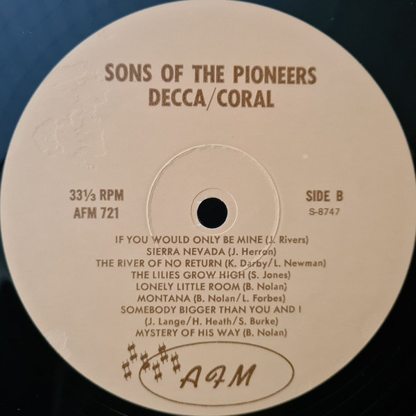 last ned album The Sons Of The Pioneers - Decca Coral