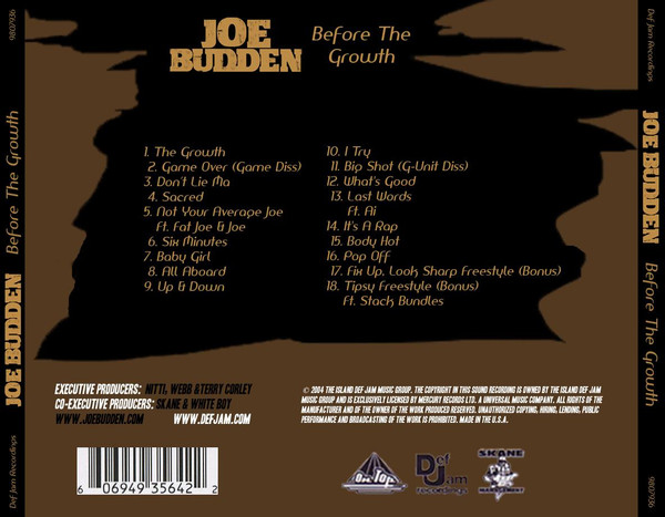 last ned album Joe Budden - Before The Growth
