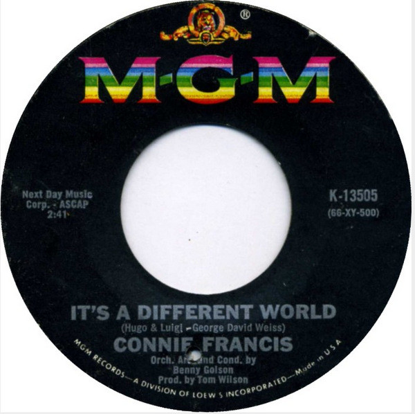 lataa albumi Connie Francis - Its A Different World
