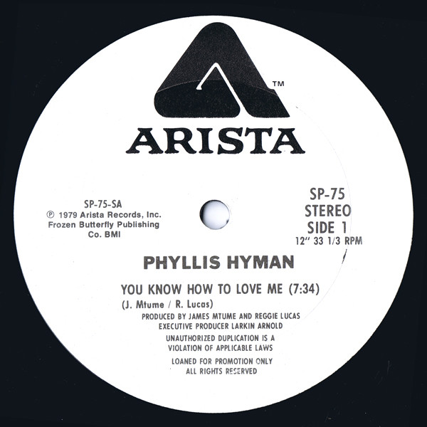 Phyllis Hyman – You Know How To Love Me (2013, Multicolor, Vinyl