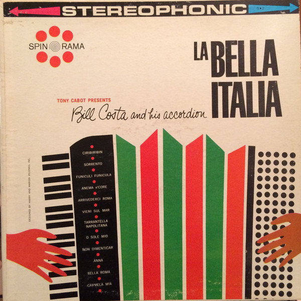 Bill Costa – La Bella Italia (Vinyl) - Discogs