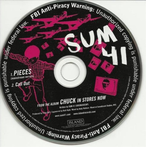 Pieces (Sum 41 Cover)