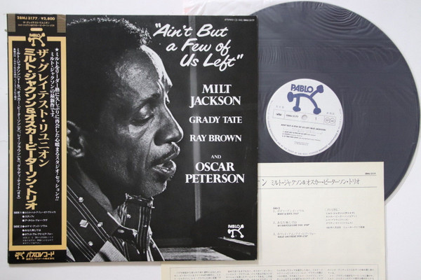 Milt Jackson – Ain't But A Few Of Us Left (1982, Vinyl) - Discogs