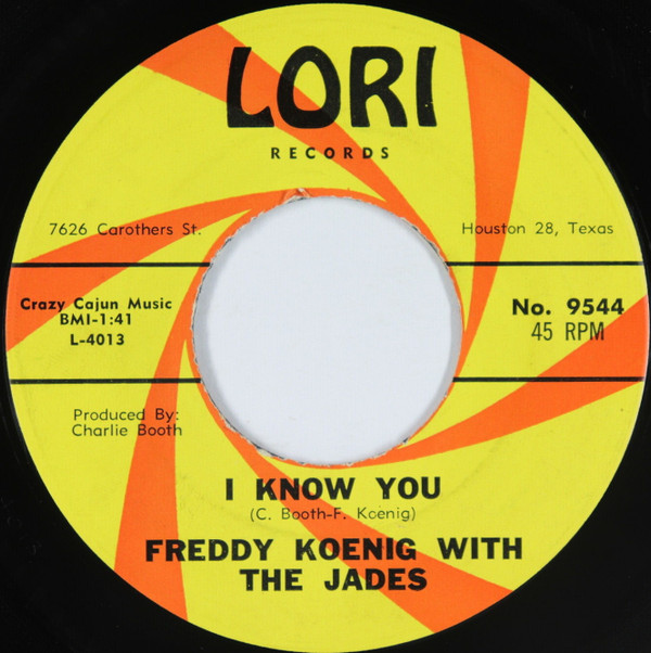 lataa albumi Freddy Koenig With The Jades - Road Runner I Know You