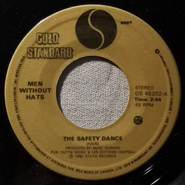 Men Without Hats – The Safety Dance / I Got The Message (Vinyl) - Discogs