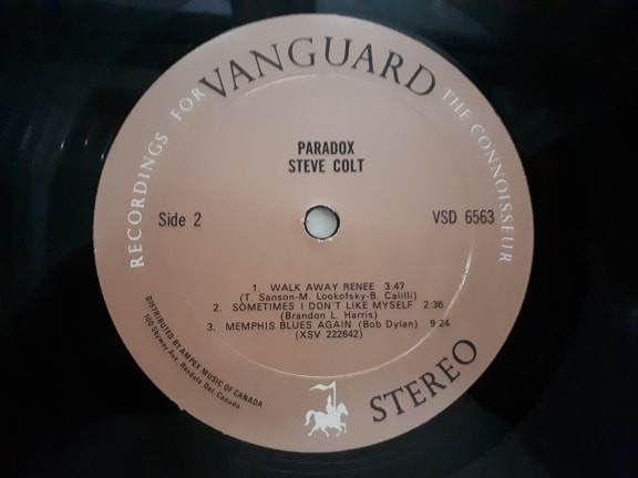 baixar álbum Steve Colt - Paradox