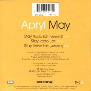 lataa albumi Apryl May - Stay