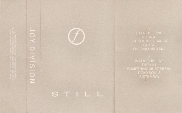 Joy Division – Still (1986, Cassette) - Discogs