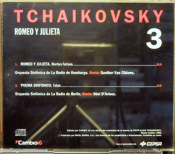 baixar álbum Tchaikovsky - Romeo Y Julieta