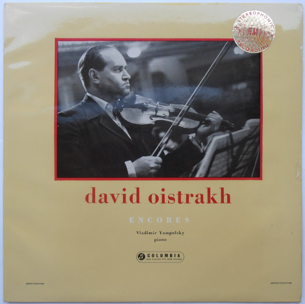 David Oistrakh, Vladimir Yampolsky – Encores (Vinyl) - Discogs