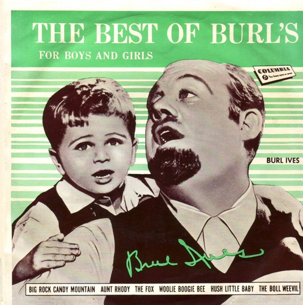 Burl Ives – The Best Of Burl's For Boys And Girls (1955, Vinyl 
