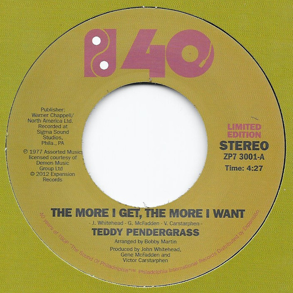 descargar álbum Teddy Pendergrass - The More I Get The More I Want You Cant Hide From Yourself