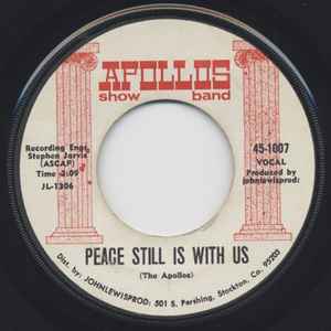 Apollos Show Band - Peace Still Is With Us album cover