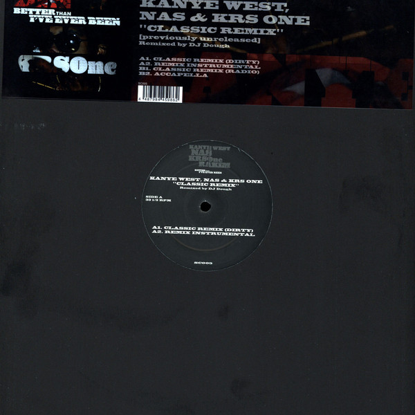 Kanye West ft. Rakim, Nas & KRS One – Classic (2007, Vinyl) - Discogs