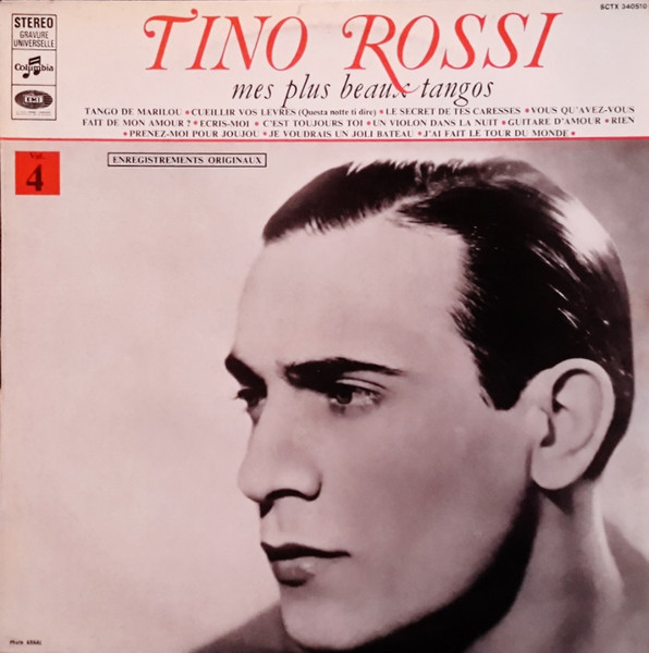 Tino Rossi Mes Plus Beaux Tangos 1978 Vinyl Discogs