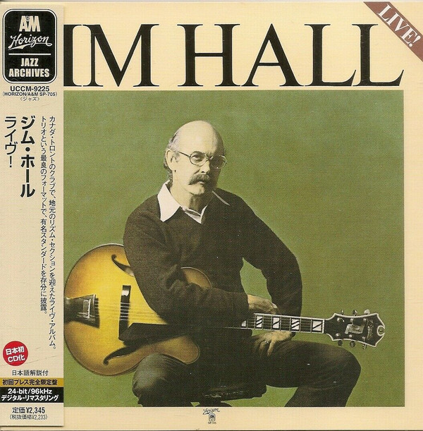 Jim Hall Live (Vinyl Records, LP, CD) on CDandLP