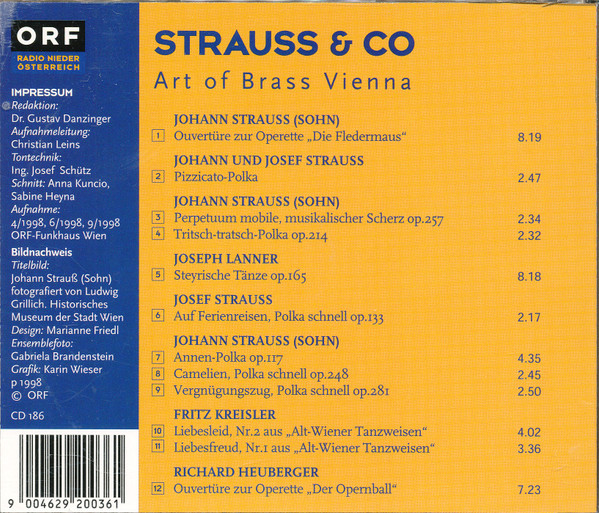 lataa albumi Art Of Brass Vienna - Strauss Co
