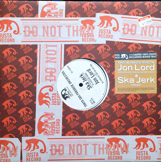 Tokyo Ska Paradise Orchestra – Ska Jerk / Jon Lord (1998, Vinyl