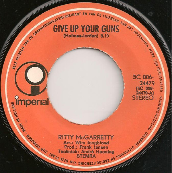 last ned album Ritty McGarretty - Give Up Your Guns You Only You