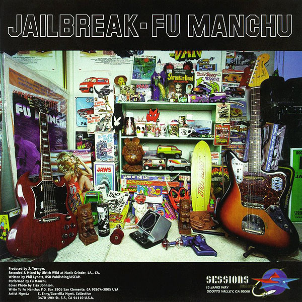 Fu Manchu / Fatso Jetson – Jailbreak / Blueberries & Chrome (1998 