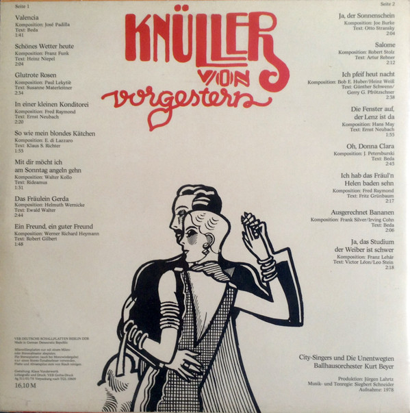 télécharger l'album Ballhausorchester Kurt Beyer - Knüller Von Vorgestern