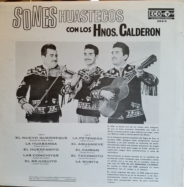 lataa albumi Hermanos Calderon - Sones Huastecos