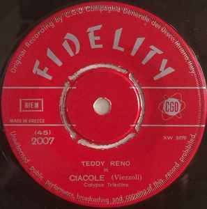 Teddy Reno – Ciacole / Buenas Noches Mi Amor (1958, Vinyl) - Discogs