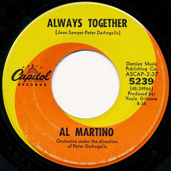 télécharger l'album Al Martino - Always Together