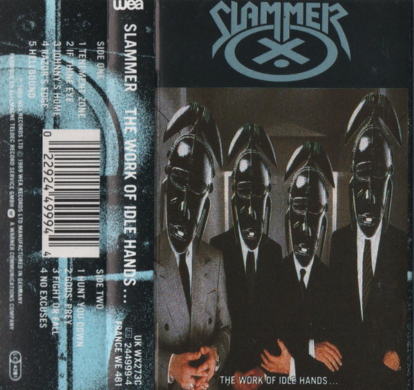 Slammer – The Work Of Idle Hands... (1989, CD) - Discogs