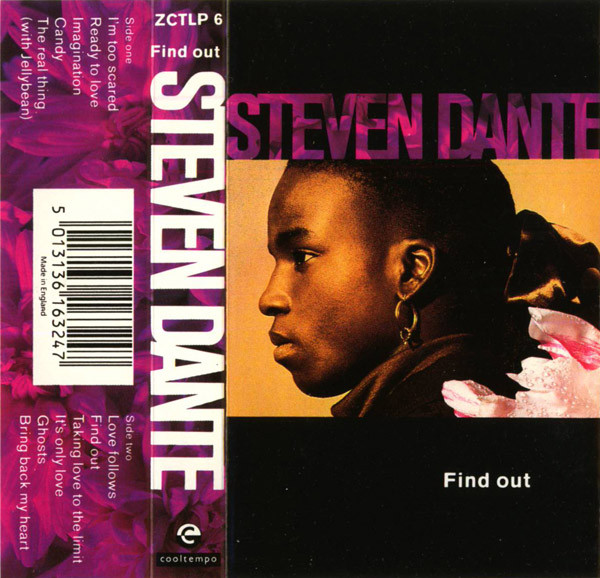 Steven Dante – Find Out (1988, CD) - Discogs