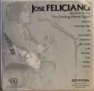 José Feliciano - I'm Comin' Home Again / Disco Flam album cover