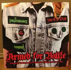 Various - Armed For Battle: A thrash EP featuring members of Deliverance, Ultimatum, and Join the Dead album cover