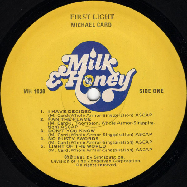 Album herunterladen Michael Card - First Light