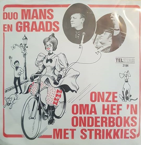 last ned album Duo Mans En Graads - Onze Oma Hef n Onderboks Met Strikkies