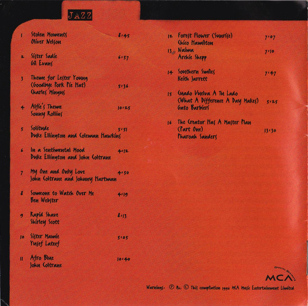 baixar álbum Various - Impulse Jazz The First 30 Years