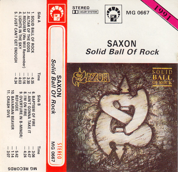 11CD＋3DVD！SAXON/サクソン/ SOLID BOOK OF ROCK - CD