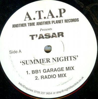 descargar álbum ATAP Presents T'asar - Summer Nights