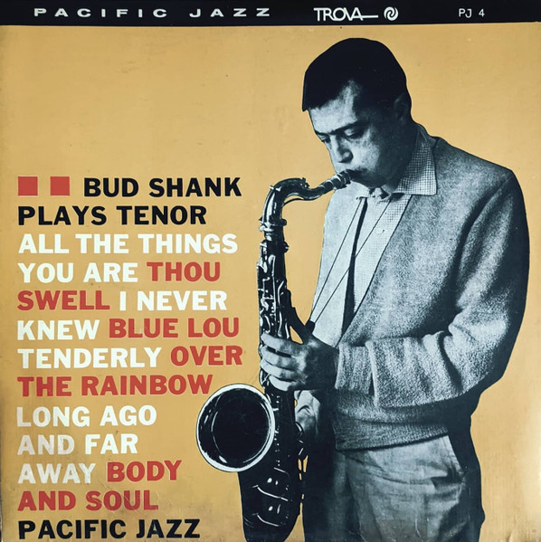 LP JAZZ Bud Shank / Folk´n Flute 日本盤-