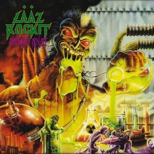 Laaz Rockit – Annihilation Principle (1989, Vinyl) - Discogs