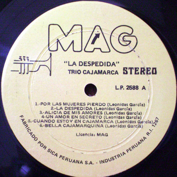 ladda ner album Trio Cajamarca - La Despedida