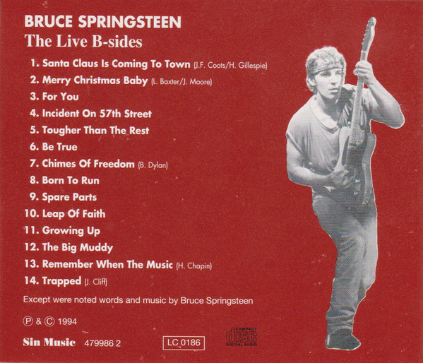 Bruce Springsteen The Live B Sides CD Discogs