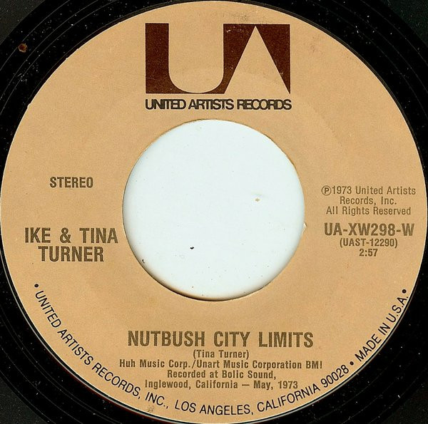 Ike & Tina Turner Nutbush City Limits 45 Record 35582 1973 海外 即決